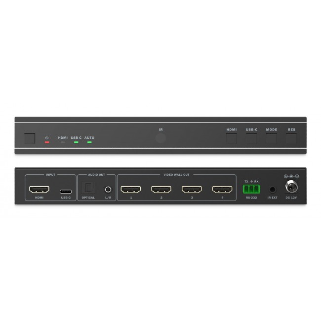 Digitus Video Wall Controller, 4 Displays, 4K/30Hz