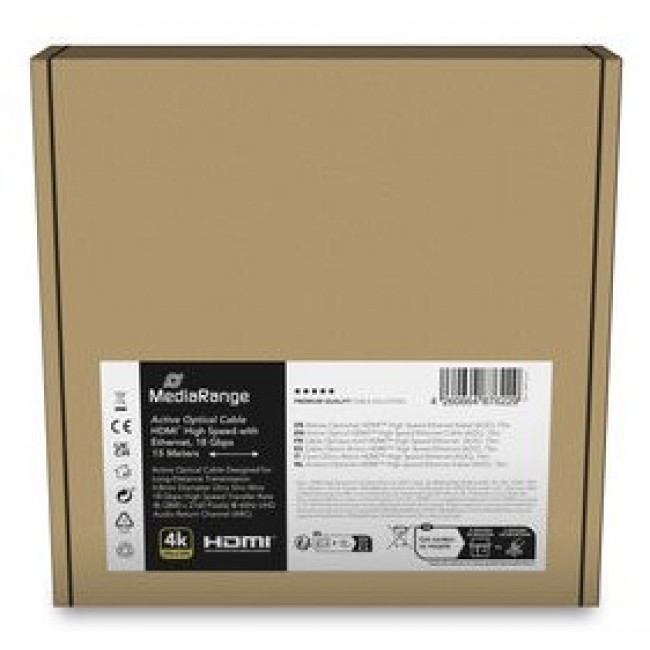 MediaRange MRCS223 HDMI cable 15 m HDMI Type A (Standard) Black MediaRange MRCS223 HDMI cable 15 m HDMI Type A (Standard) Black