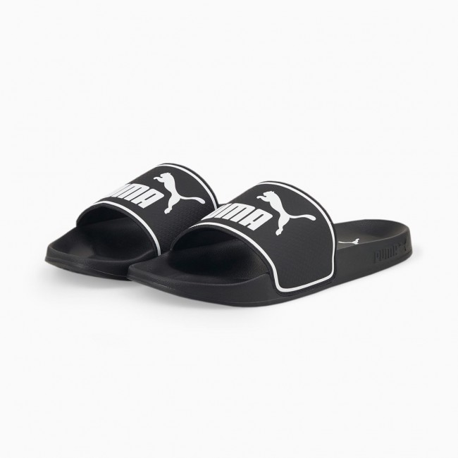 PUMA 384139_01_40.5 flip-flop/slide Male Black, White