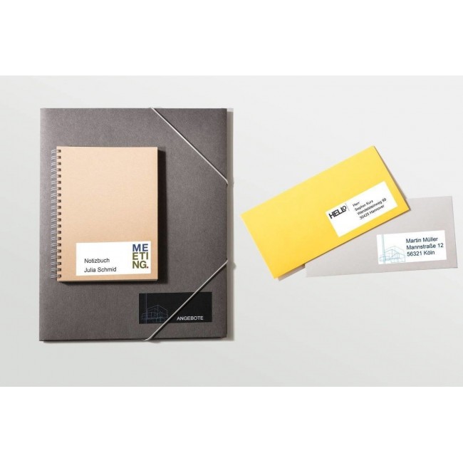 Avery 3481 self-adhesive label Rectangle Permanent White 2100 pc(s)