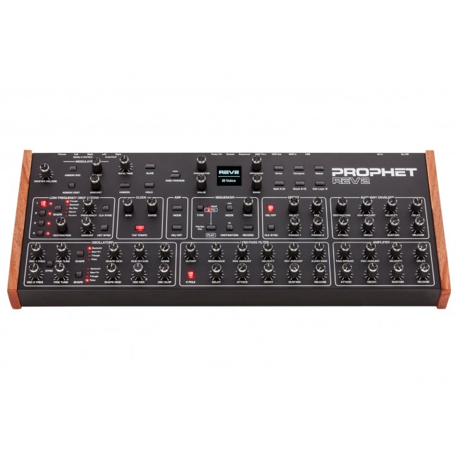 Sequential Prophet Rev2 Desktop 16-voice - polyphonic analogue synthesiser