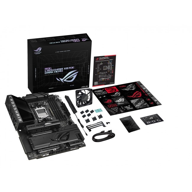 ASUS ROG CROSSHAIR X870E DARK HERO AMD X870E Socket AM5 ATX ASUS ROG CROSSHAIR X870E DARK HERO AMD X870E Socket AM5 ATX