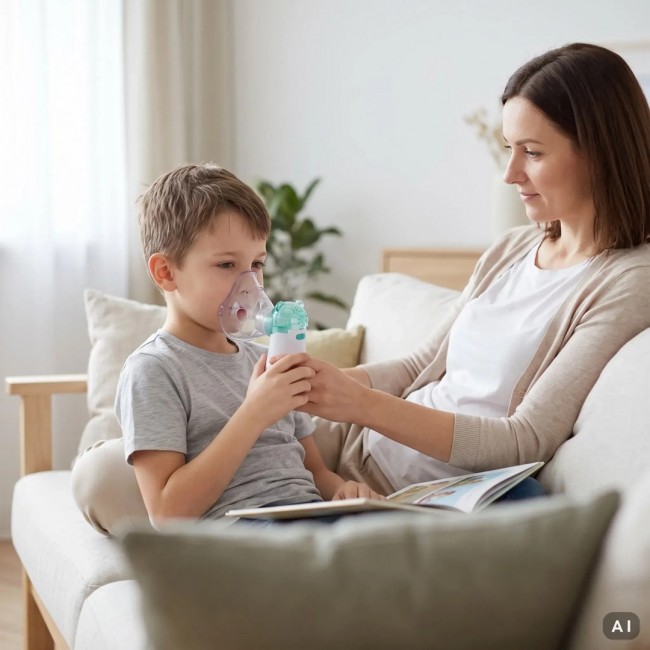 OROMED ORO-MESH BABY GREEN Inhaler