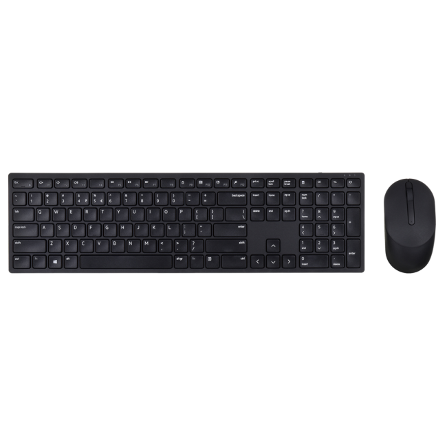 DELL KM5221W keyboard RF Wireless QWERTY US International Black