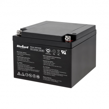 Rebel Gel Battery 12V 24Ah
