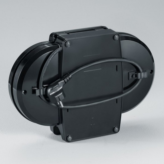 Severin WA 2106 waffle iron 2 waffle(s) 1200 W Black