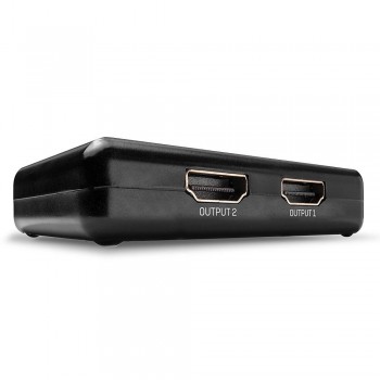 Lindy 2 Port HDMI 10.2G Splitter, Compact