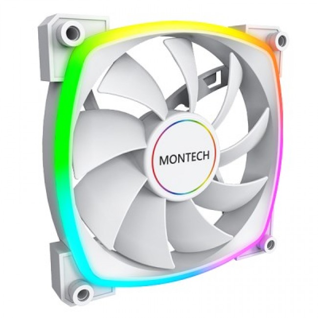 Montech AX140 PWM Computer case Fan 14 cm White 1 pc(s) Montech AX140 PWM Computer case Fan 14 cm White 1 pc(s)
