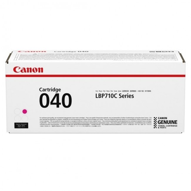 Canon 040 toner cartridge 1 pc(s) Original Magenta Canon 040 toner cartridge 1 pc(s) Original Magenta