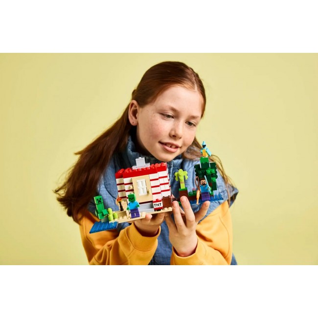 LEGO MINECRAFT 21275 The TNT Jungle House LEGO MINECRAFT 21275 The TNT Jungle House