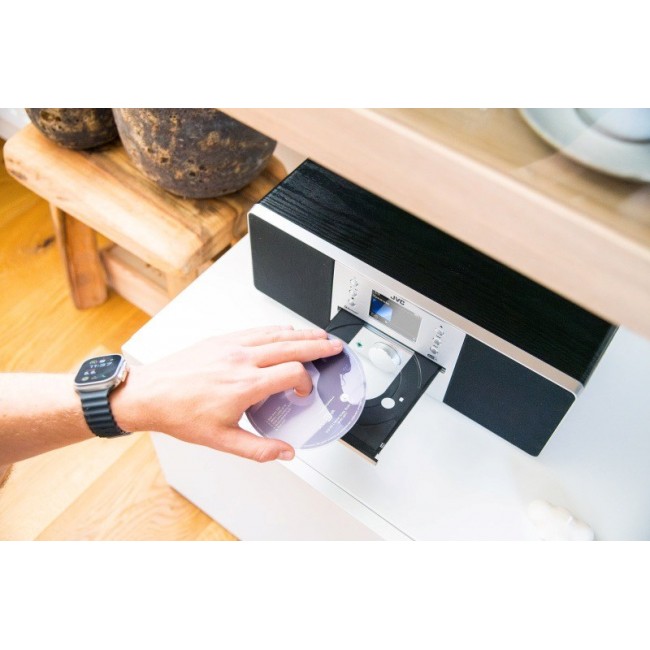 JVC RD-E874B Tower Bluetooth 20 W Black, Silver JVC RD-E874B Tower Bluetooth 20 W Black, Silver