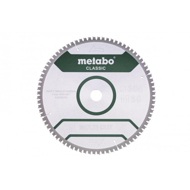 Metabo 628286000 circular saw blade 30.5 cm 1 pc(s)