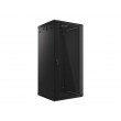 Lanberg wall-mounted installation rack cabinet 19'' 27U 600x600mm black (glass door) Lanberg wall-mounted installation rack cabinet 19'' 27U 600x600mm black (glass door)