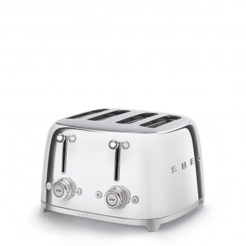 Smeg 50's Style Toaster TSF03SSEU Steel