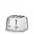 Smeg 50's Style Toaster TSF03SSEU Steel