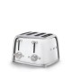 Smeg 50's Style Toaster TSF03SSEU Steel