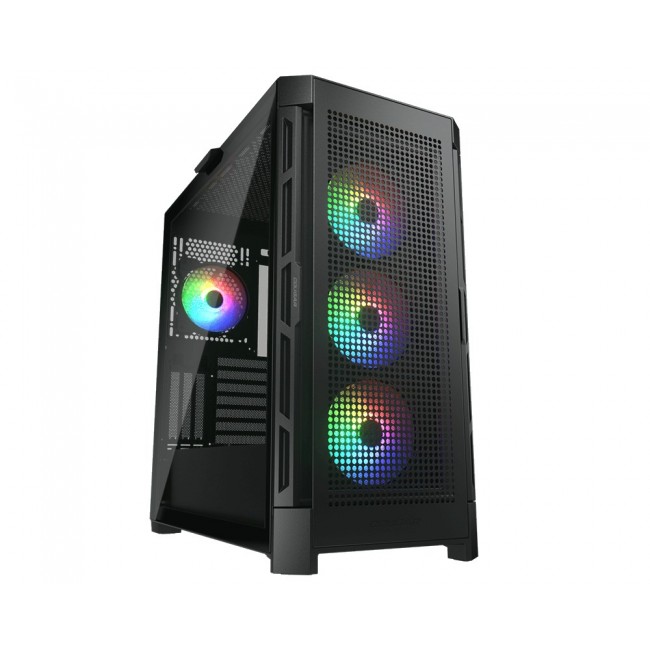 COUGAR Midi Tower Case Duoface Pro ARGB, Black