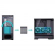 Jonsbo D400 Midi Tower Black