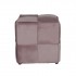 STOOL HS-NP04-2 PINK 45X45X45CM