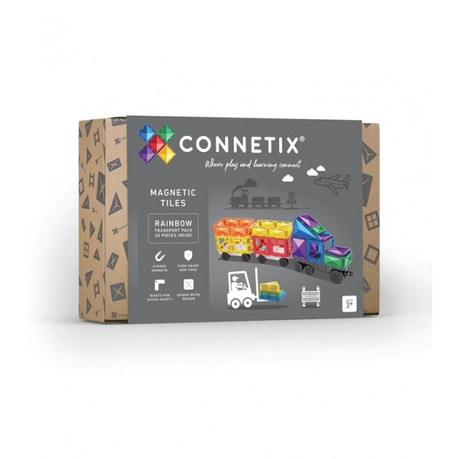 TOY CONSTR RAINBOW CT-R-00050-TR 50PCS TOY CONSTR RAINBOW CT-R-00050-TR 50PCS
