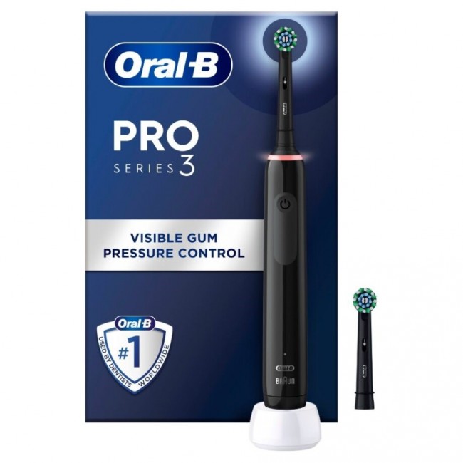 Oral-B Pro 3 Pro3 3000 Adult Rotating-oscillating toothbrush Black
