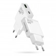 Charger GaN 1x USB-C, 1x USB Quick Charge 3.0 45W PD white Charger GaN 1x USB-C, 1x USB Quick Charge 3.0 45W PD white
