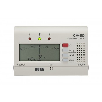 Korg CA-50 - chromatic tuner, white