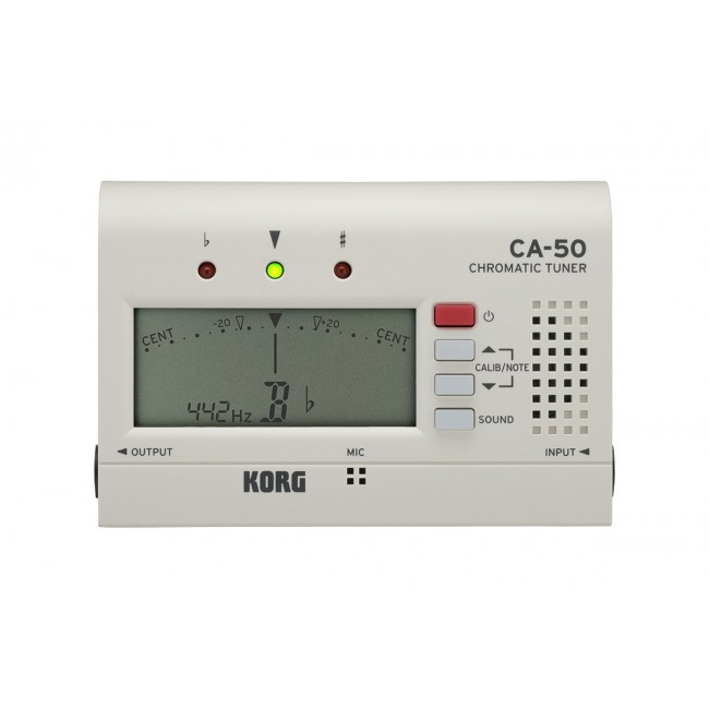 Korg CA-50 - chromatic tuner, white