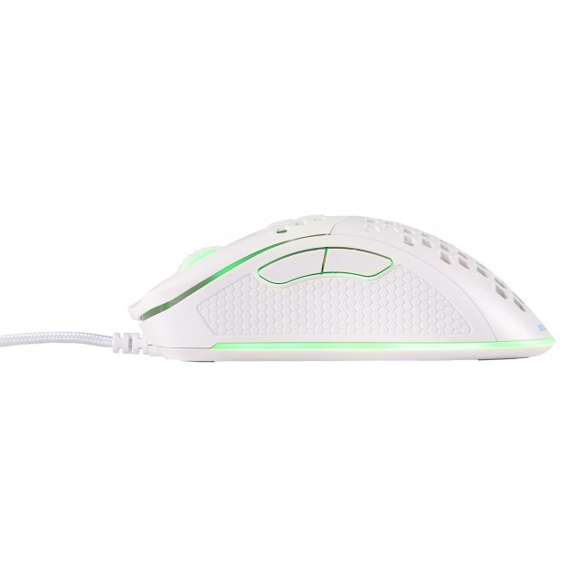 Deltaco Gaming GAM-108-W mouse Right-hand USB Type-A Optical 6400 DPI