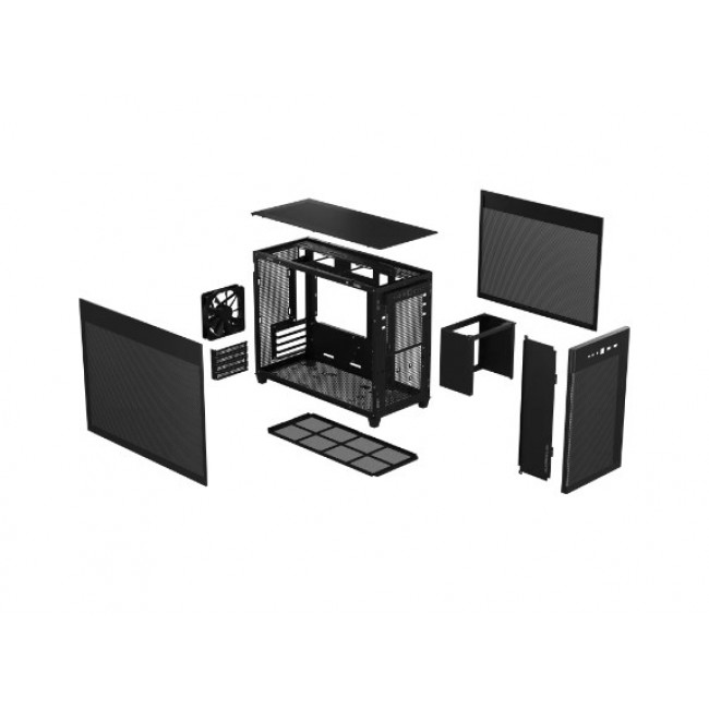 ASUS Prime AP201 MicroATX Mini Tower Black