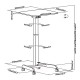 Maclean Laptop Table, Height Adjustable, for Standing Up Work, Max Height 113cm, MC-892B