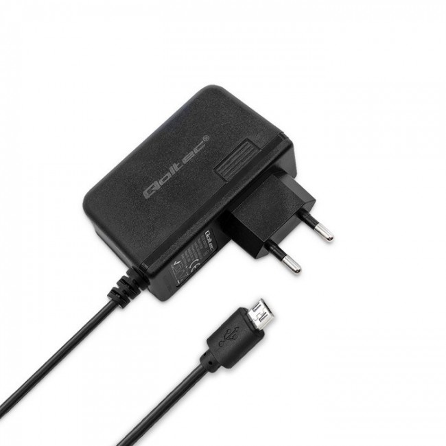 Qoltec 51022 mobile device charger Black Indoor Qoltec 51022 mobile device charger Black Indoor