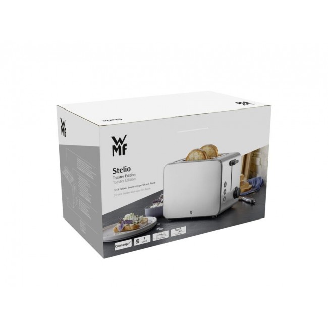 Toaster WMF Stelio 2 Slice 1000 W Stainless Steel