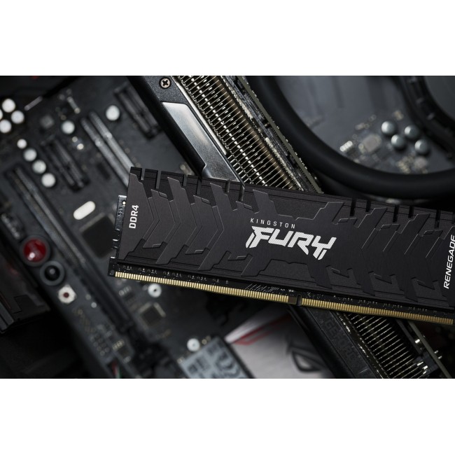 Kingston Technology FURY 16GB 4266MT/s DDR4 CL19 DIMM (Kit of 2) Renegade Black