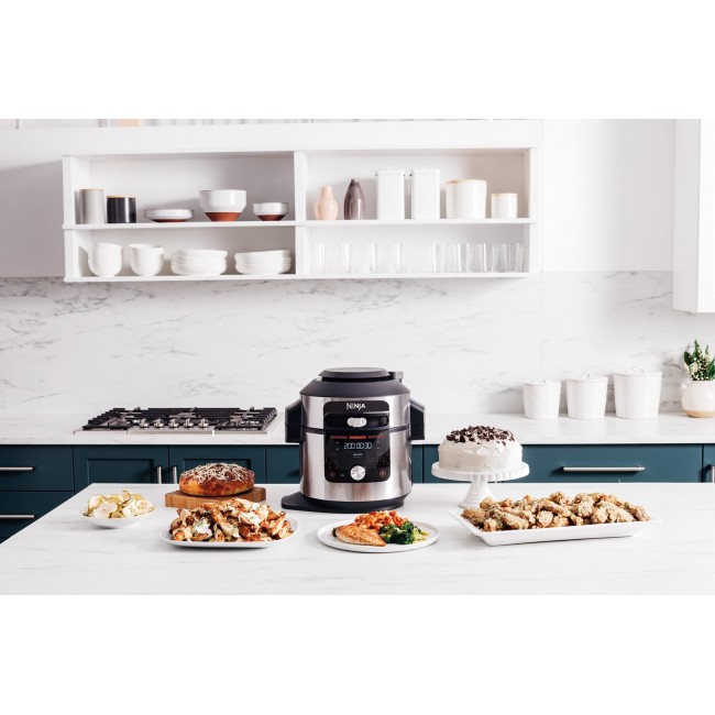 Ninja OL750EU multi cooker 7.5 L 1760 W Black, Stainless steel