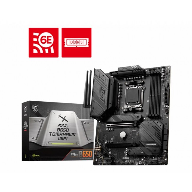 MSI MAG B650 Tomahawk WIFI AMD B650 Socket AM5 ATX
