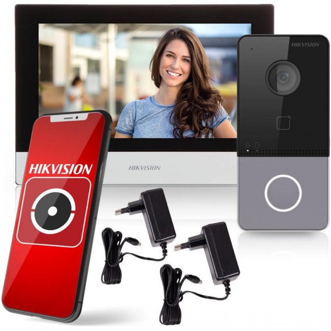 Hikvision DS-KIS603-P(C)/EU video intercom system 2 MP 17.8 cm (7