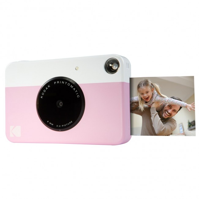 Kodak Printomatic 50.8 x 76.2 mm Pink, White