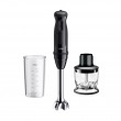 Braun MultiQuick 3 MQ30201M 0.6 L Immersion blender 900 W Black, Satin steel
