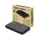 Powerbank 10 000mAh, 1x USB, 2x USB-C, 20W, QC4+, LCD screen, black