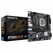 GIGABYTE B760M H V2 Motherboard - Supports Intel Core 14th Gen CPUs, 5+1+1 Phases Digital VRM, up to 8000MHz DDR5 (O.C.), 1xPCIe 4.0 M.2, 1GbE LAN, USB 3.2 Gen1