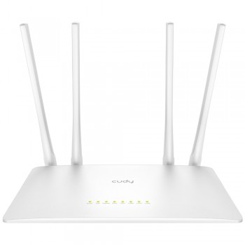 Cudy WR1200 wireless router Fast Ethernet Dual-band (2.4 GHz / 5 GHz) White