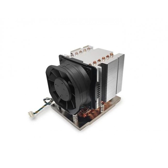 Inter-Tech J-12 Processor Air cooler 8 cm Black, Silver 1 pc(s)