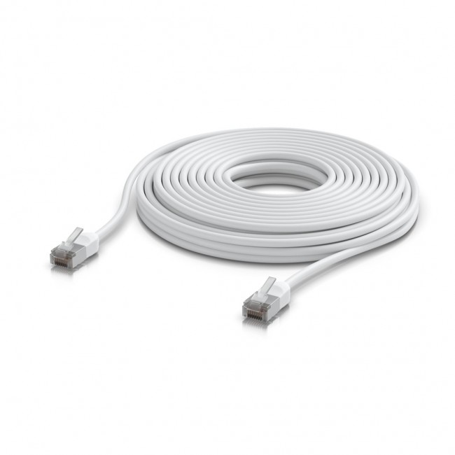 Ubiquiti UACC-Cable-Patch-Outdoor-C6A-12M-W networking cable White Cat6a F/UTP (FTP)