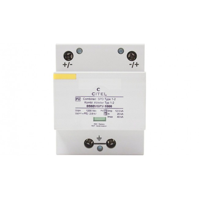 Surge arrester CITEL type I+II DC DS60VGPV-1000