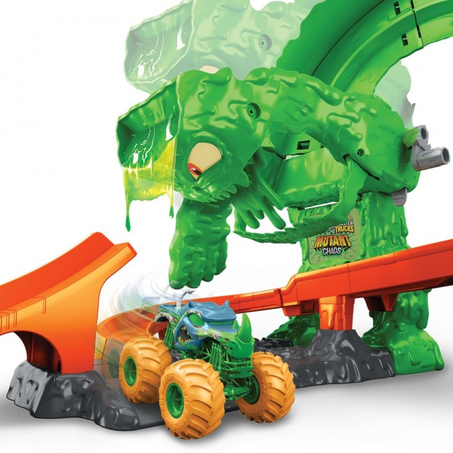 Hot Wheels Monster Trucks Mutant Monster Takedown Playset with Toy Truck & Slime Hot Wheels Monster Trucks Mutant Monster Takedown Playset with Toy Truck & Slime