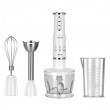 MPM MBL-43 hand blender set, 500 ml jug with stainless steel blade, stainless steel blending attachment, Power: 600W