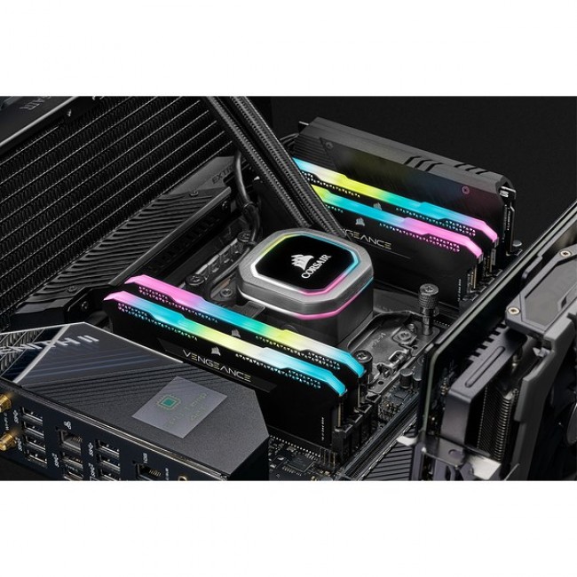 Corsair Vengeance RGB Pro CMH16GX4M2Z3600C18 memory module 16 GB 2 x 8 GB DDR4 3600 MHz Corsair Vengeance RGB Pro CMH16GX4M2Z3600C18 memory module 16 GB 2 x 8 GB DDR4 3600 MHz