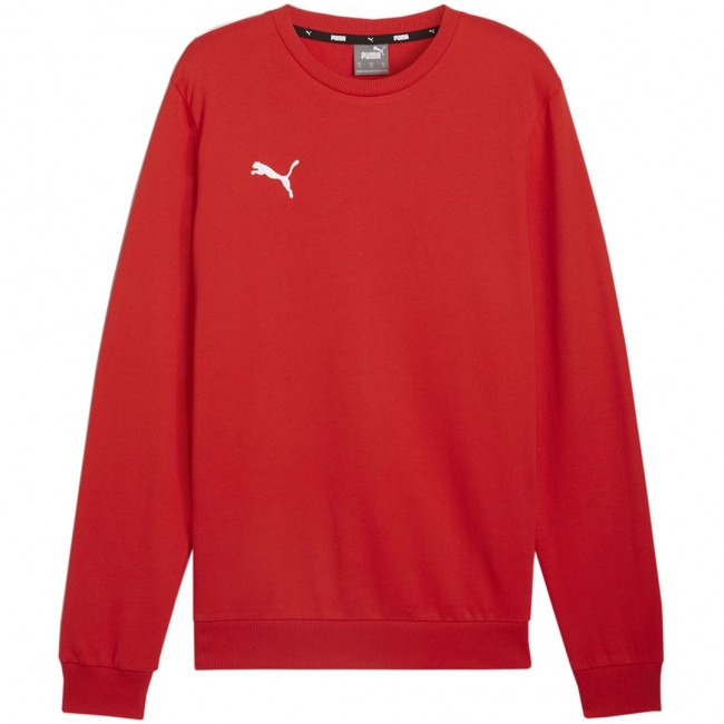 Puma Team Goal Casuals Crew Neck Sweat Red 658592 01 M