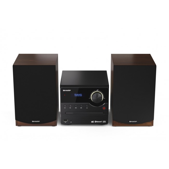 Sharp XL-B517D Home audio micro system 45 W Brown Sharp XL-B517D Home audio micro system 45 W Brown